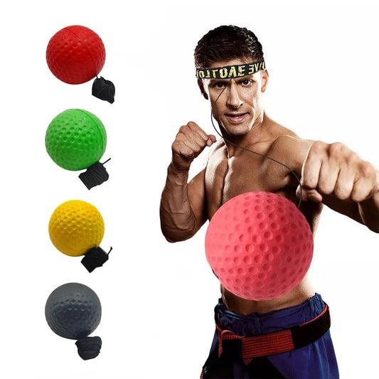 Boxing Reflex Ball Head-mounted Fitness Equipment
